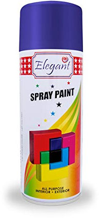 Elegant Spray Paint – Dark BLUE – 400ML – All Weather Multipurpose DIY Paint – Rich Color for Metal & Wood – Durable & Corrosion Resistant - Perfect for Outdoor Use