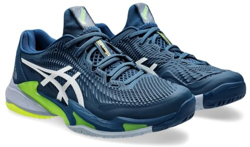 ASICS Court FF 3 snabbfält tennissko för män, Mako blå vit, 40 EU