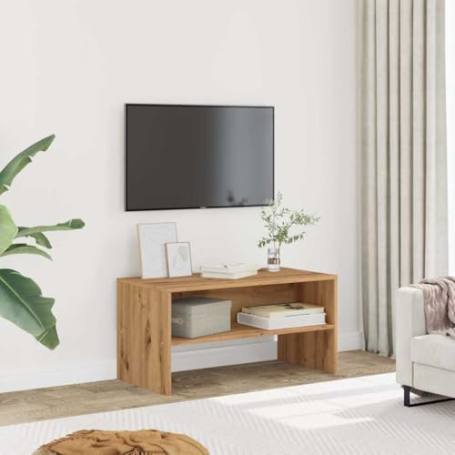 ShGaxin 855771 Meuble TV en bois d'ingénierie chêne artisanal 80 x 40 x 40 cm, meuble TV, meuble TV, meuble de salon, table de salon TV