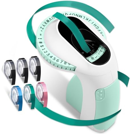 Embossing Device Portable Labeling Label Printer Easy To Use For Home And Office Portable Device Handheld Machine For Crafting