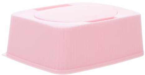 Anneome Wipes Box mit Flip Deckel Staubdichter Feuchttücher Spender in Multifunktional für Feuchttücher und Kosmetikpads Kompakt Leicht und Nachfüllbar für Kinderzimmer Reisen und Büro