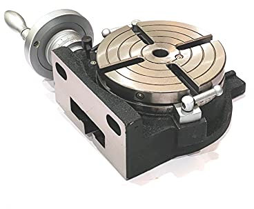 Horizontal Vertical HV6-4 Slots Rotary Table 6 (150 mm) for Milling Machine