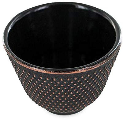 Aromandise Porte-encens coupelle en Fonte Zen Noir et doré