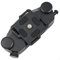gexuamz, Clip da Cintura per Fotocamera in Lega di Alluminio Con piastra a sgancio rapido Supporto 1/4 viti per Zaino. Moderno, Nero