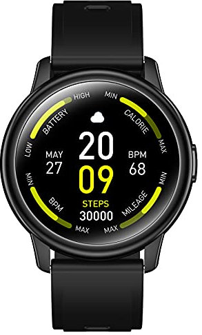 Smartwatch, Cillso 1.3'' Reloj Inteligente Hombre con Monitor de Sueño, Pulsómetro, Pulsera Actividad Inteligente con Calorías Podómetro, Cronómetros, IP68 Impermeable Fitness Tracker para Android iOS