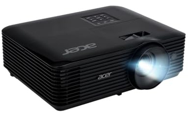 Acer X1128H DLP 3D SVGA 4500Lm 20000/1 Proiettore a raggio standard 4800 ANSI lumen SVGA [800x600] Compatibilità 3D Nero (ACER X1128H DLP 3D SVGA)