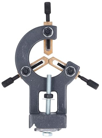 Stetige Ruhe, Mini-Drehbank-Lünette mit 3 Kontakten Design, Lünette für Holzdrehbank, Fester Metallstabilisator für 8x16 210x400 210x750 210x800 220x600 220x750