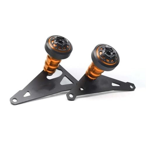 DTASMBD Motorrad-Rahmengleiter-Sturzpad Für S1000R S1000 R 2014 2015 2016 Sturzschutz-Schutz Motorschutz Rahmenschutz(Orange,A2)