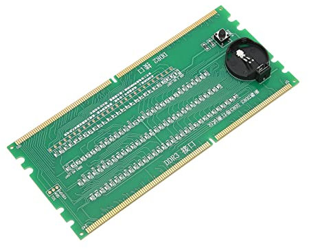 Computerspeichertester DDR2 DDR3 2 in 1 PCB-Material Leuchtdioden Desktop-Mainboard-Tester mit LED Zur Reparatur ohne CPU für - und -Motherboards