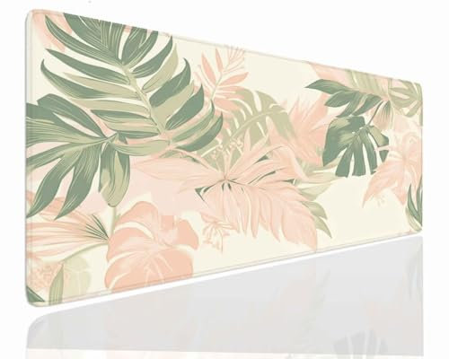 Tapis de Souris XXL 1600x800x4mm Grand Tapis de Bureau Tapis de Souris Gamer Tapis Bureau Gaming Antidérapant Résistant à l'eau, Tapis Souris XXL Mouse Pad Mat Retro sous-Mainm, Clavier Souris J-882
