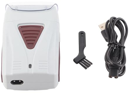Folie -Rasierer, erwidert Elektro -Trimmer Multifunktional 2 Blade USB wiederaufladbare elektrische Doppelrasierer für Männer