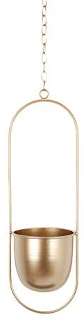 Zqxnt Maceta colgante de diseño simple, diseño moderno, para colgar en la ventana, para colgar plantas de aire de cactus pequeños