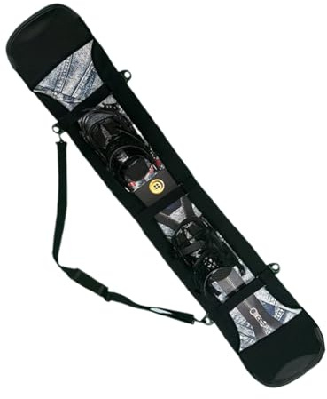 Snowboardtasche - Gepolsterter Schutz für Reise-Ski - tragbarer Schutz für Sportausrüstung auf Reisen und Urlaub Skifahren und Snowboarden für Damen