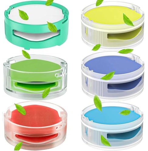 Anti Odour Cartridge for Shark, 6Pcs Air Freshener Refill Scent Cartridge for Shark Vacuum Cleaner IZ400UKT/ IZ400UK/ IZ420UKT/NZ860UKT/NZ860UK/ AZ913UK/AZ913UKT/HZ3000UKT, Long-Lasting, Mixed Scent