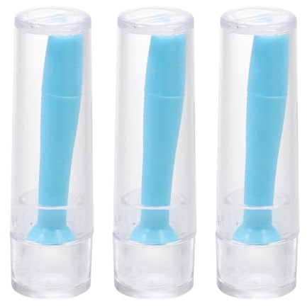 SOPOTUTU Removedores De Lentes De Contacto Ventosas De Silicona 3 Piezas Flexibles Antideslizantes Para Cuidado De Lentes Duras Uso Seguro En Salud y Hogar