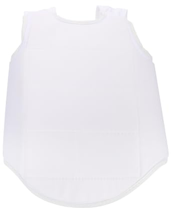 Beavorty Gilet de Protection en Polyester Respirant Taille M pour Garçon et Filles, Protège-Poitrine Épais Pression Élastique, Kickboxing et L'Entraînement de Karaté