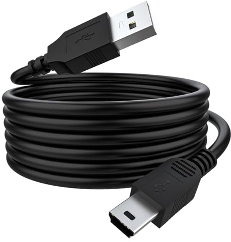 Mini USB Cable Charger Power Cord Compatible with NEXTBASE IN-CAR CAM DUO/ 101/101 Go / 112/112 Lite/ 222/ 302G/ 312GW/ 380GW / 402G/ 412GW/ 512G/ 612GW Car Dash Cam Recorder (300, Centimeters)