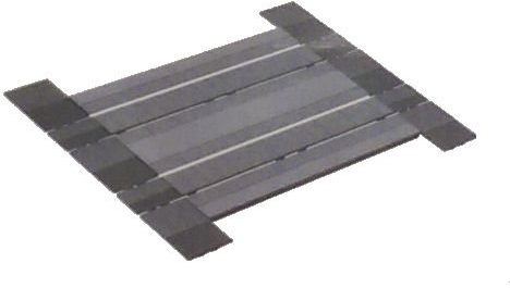 Wills Modern Level Crossing Roadbed N Scale Track