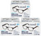 Brillen Putztücher - Feucht und fettlösend für eine streifenfreie Reinigung - 156 Stück - 3er Pack (3 x 52 Stück) - für alle Brillengläser aus Glas und Kunststoff