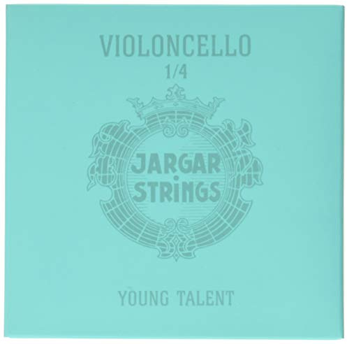 JARGAR Ce-SET-Y-14 Cello Young Talent SET, 1/4 (A:0,76/D:0,99/G:1,18/C:1,71mm) für Cello