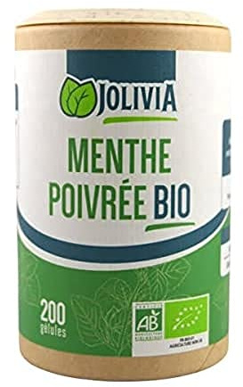 Menthe poivrée Bio - 200 gélules de 250 mg | Format