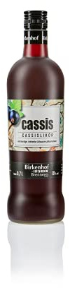 BIRKENHOF Brennerei | Cassis-Likör | (1 x 0,7l ) - 18 % vol.