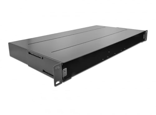 Delock 19″ Glasfaser Spleißbox 48 Fasern