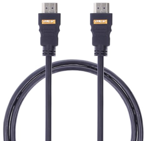 REY Câble HDMI 1.4 4k, adaptateur convertisseur pour PS, XBOX, PS4, PS5, XBOX ONE, XBOX SERIES S, XBOX SERIES X, 3 mètres