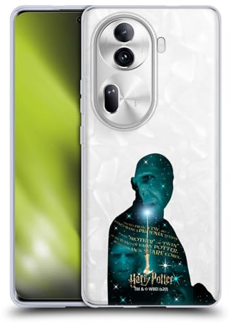 Head Case Designs Officially Licensed Harry Potter Voldemort Yew Wand Deathly Hallows XXXVIII Soft Gel Case Compatible With Oppo Reno11 Pro