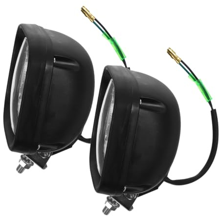 ABOOFAN Faro LED para Montacargas 2 Piezas de Plástico Negro
