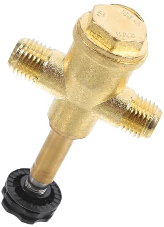 MALUGOGO Pneumatisches Rückschlagventil aus Zinklegierung, Doppelrohr-Rückschlagventil, 20 x 14 x 14 mm, Luftkompressor, Schnellanschluss, Sicherheitskontrollzubehör für kostenlose Kompressoren