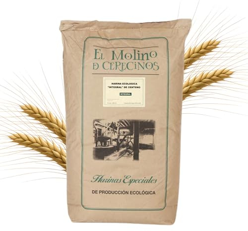 Harina De Centeno Ecológica Integral 25Kg | Rico en Fibra y Minerales que Aumenta la Saciedad | Ideal para Pan De Centeno Integral Puro Y Recetas Saludables | Harina De Centeno, Aroma y Sabor
