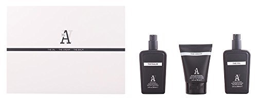 I.c.o.n. Mr. A Shaving - Set Feuchtigkeit Gesichtsbalsam + Rasierschaum und BartWaschgel + Bartöl + Pre shave, 1er Pack (1 x 300 g)