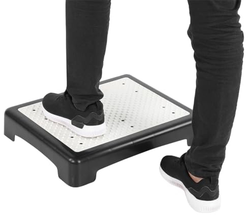 Steg för badrum, badkar Badsteg, stapelbart badhjälpmedel, halksäker yta och halkskydd, lastbar upp till 400 pund höjd 10 cm för säker inträde i badkarets dusch