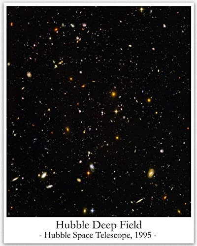 WallBUddy Hubble Deep Field Hubble Telescope Photo Famous Space Photo (28cm x 43cm)