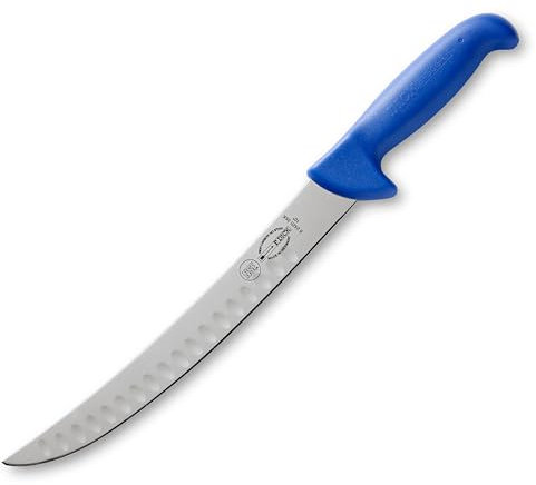 F. DICK Zerlegemesser, Metzgermesser ErgoGrip (Messer mit Klinge 26 cm, X55CrMo14 Stahl, nichtrostend, 56 HRC) 82425261K, Blau