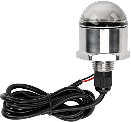 Blaue Bootsbeleuchtung 9LED Boot Unterwasserbeleuchtung 12V Ablassstopfen Licht 1200lm 1/2in NPT Gewinde Unterwasserlampe für Marine Boat Yacht