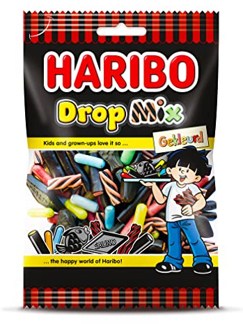 Haribo | Coloured Dropmix | 12 x 250 grams