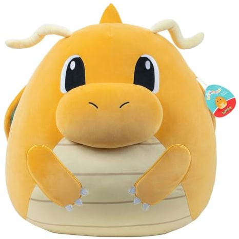 Squishmallows Pokémon x SQPK00090 - Dragoran, 50 cm, offizielles Pokémon, superweiches Kuscheltier