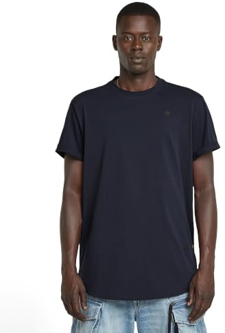 G-STAR Lash Jersey T-Shirt, Camiseta, Hombre, Azul (Salute D16396-b353-c742), L