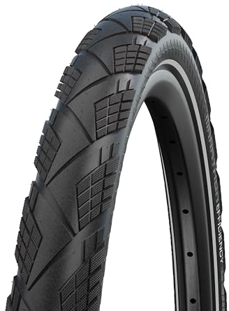 Schwalbe Fahrradreifen Marathon Efficiency – Schwalbes schnellster Tourenreifen mit ADDIX Race Compound – Super Race Karkasse & V-Guard – Reifen für E-Bike, Touren-Fahrrad & Citybike
