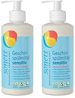Sonett Geschirrspülmittel sensitiv, 300 ml (Packung mit 2)