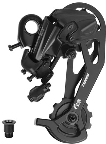 MEGHNA Dérailleur arrière/Dérailleur avant de vélo 6/7/8/9 vitesses pour VTT, vélo de ville, vélo de route (6/7 vitesses universelles)