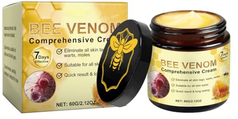 HQRKOTM Bee venom creme venin d'abeilles 60g, pommade professionnelle au venin d'abeille pour tous types de peau