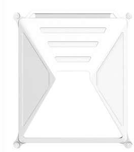 Custodia in silicone liquido per Starlink Mini parabola satellitare, per Starlink Mini con ventosa Custodia protettiva, portatile copertura completa Shell (white)