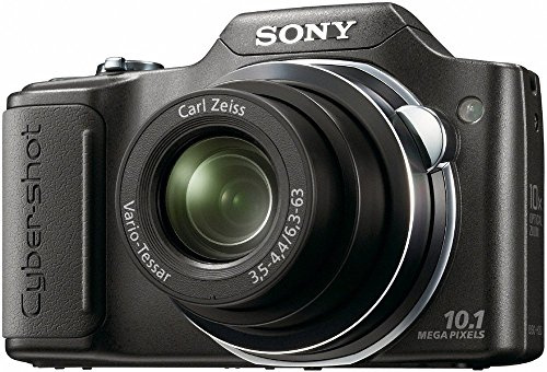 Sony Cyber-shot DSC-H20 Digital Camera 10.1 MP with 10x Optical Zoom and Super Steady Shot Image Stabilization 3.0-Inch Display Black (Renewed)