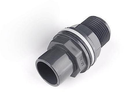 Clapet anti-retour à battant en PVC for tuyaux soudés au solvant, raccords de for aquarium et jardin, plusieurs tailles (20 mm)(40mm)