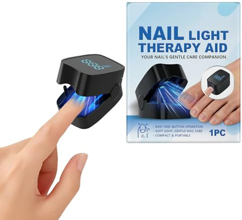 Dispositivo a Luce LED per Unghie delle Mani Strumento Portatile | Dispositivo A LED Per Unghie Discolorate Per Cura e Riparazione Unghie Mani e Piedi per Uomini e Donne a Casa