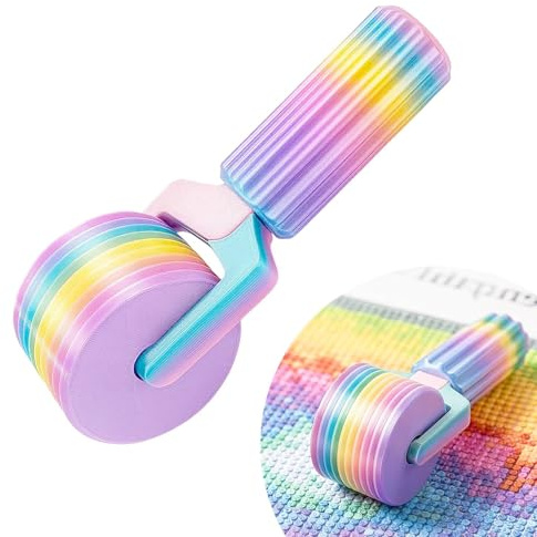 Diamond Painting - Rullo per pittura con diamantini, accessorio portatile, per pittura a diamante, per fai da te e punto croce, per pittura con diamanti 5D, diametro 2,8 cm