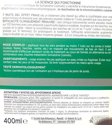 Gel Reductor Somatoline Gel Fresco Reductor Ultra Intensivo Intensivo 400 ml